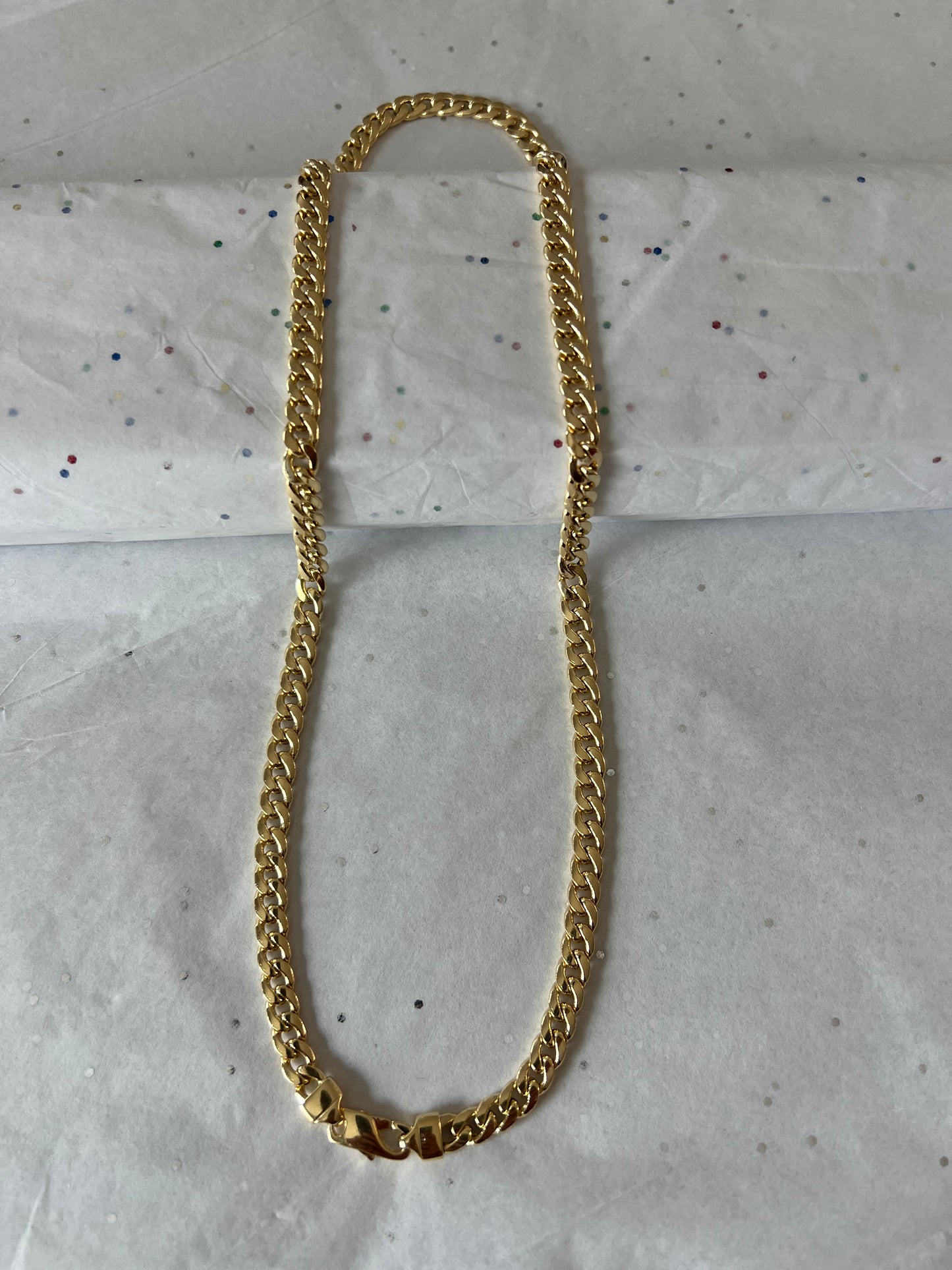 Hollow Miami Cuban Necklace