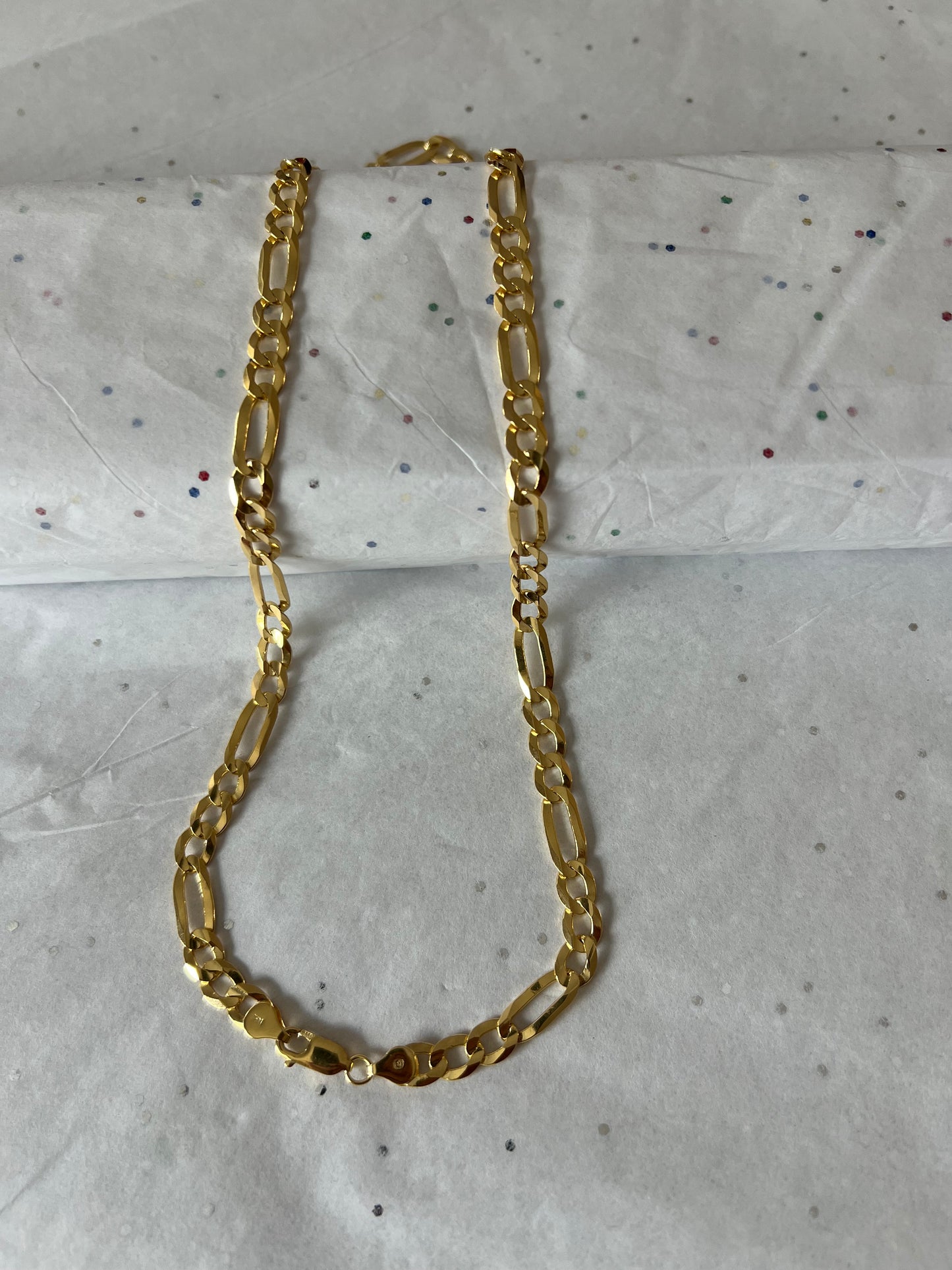 solid Ultra Light Figaro Chain
